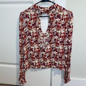Free people floral top